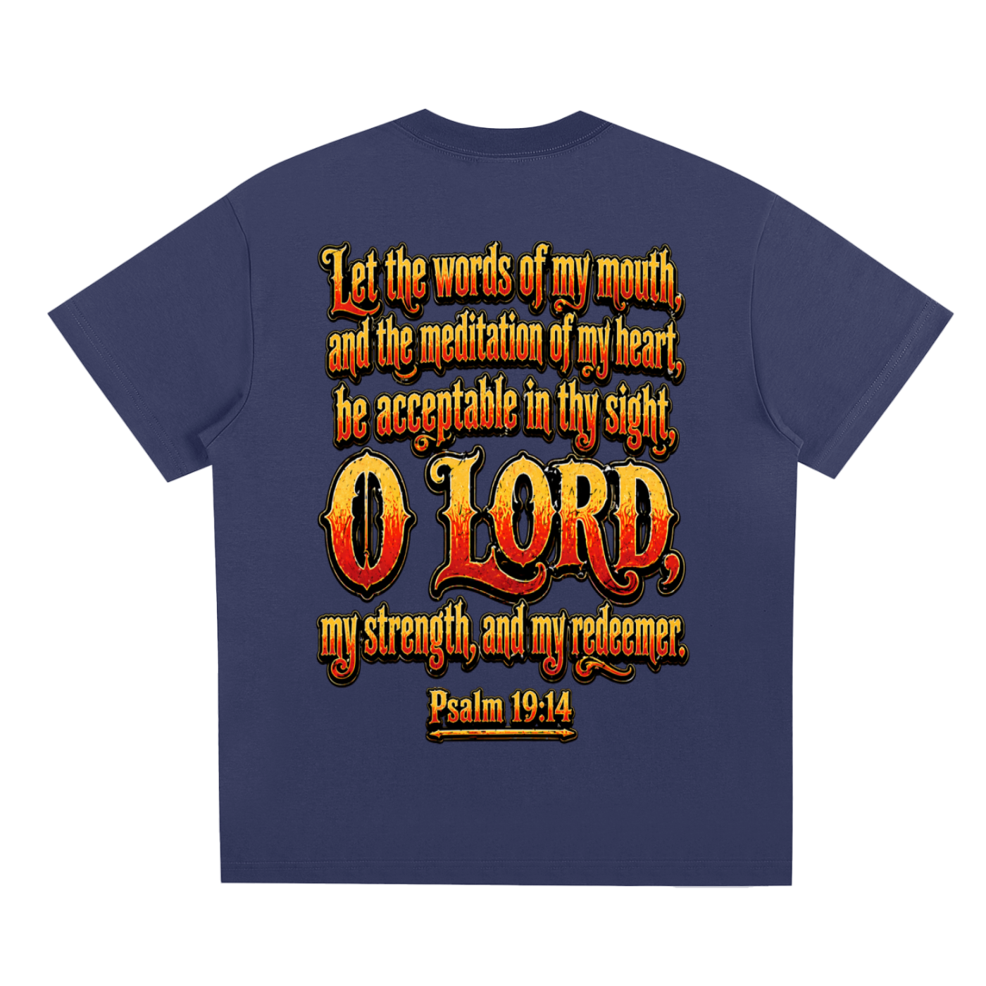 Psalm 19:14 Sorona Quick-Dry Cooling T-Shirt