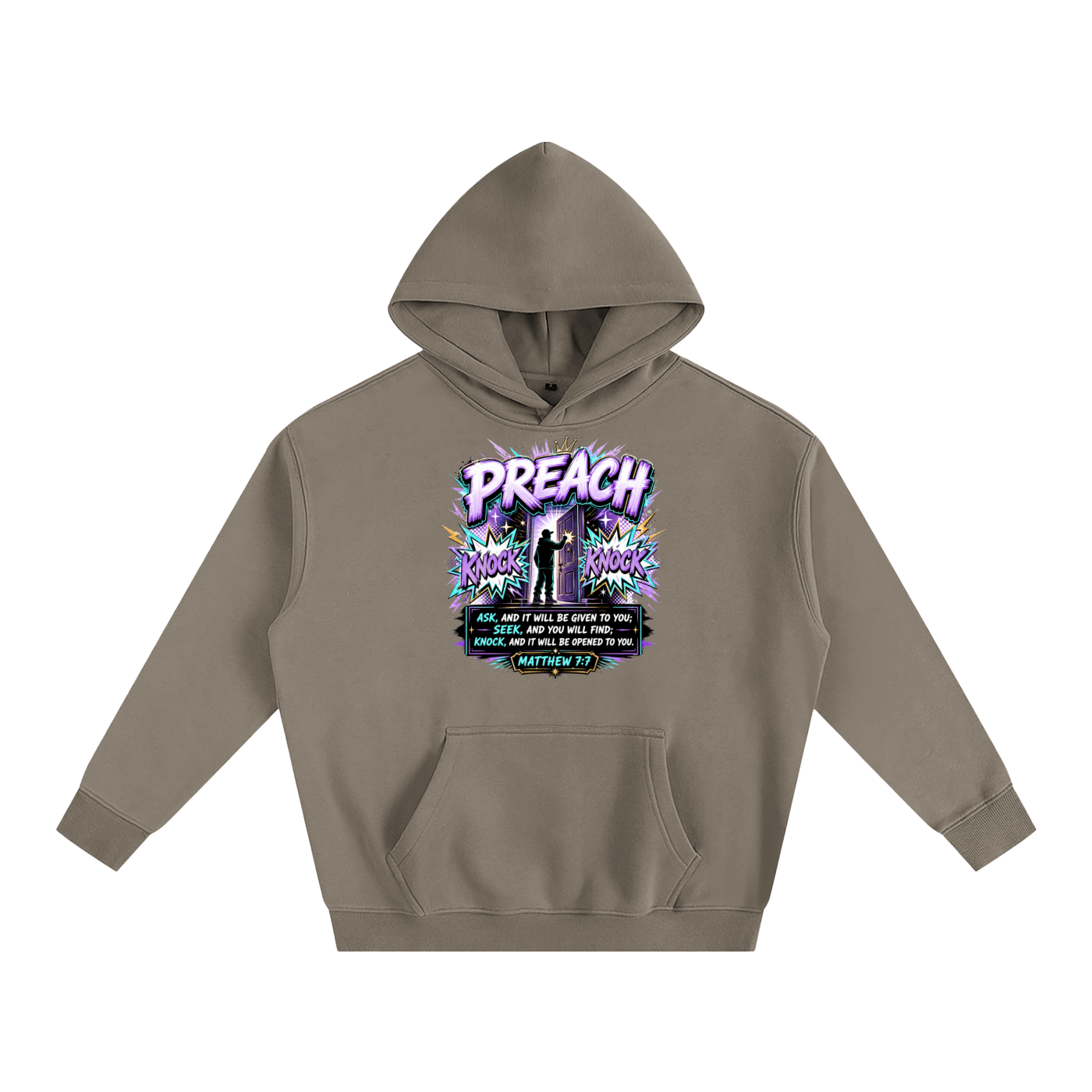 Taste and see Oversize Fleeced Hoodie