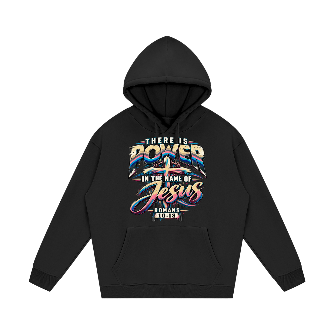 Romans 10:13 Unisex Fleece Hoodie