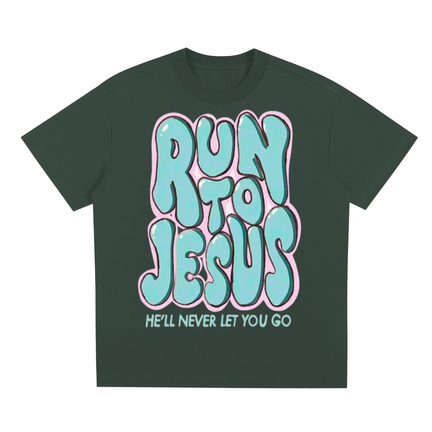 Run to Jesus Sorona Quick-Dry Cooling T-Shirt
