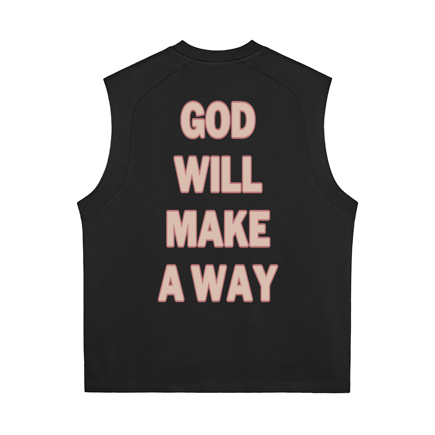 God will make a way Sorona Quick-Dry Cooling Tank Top