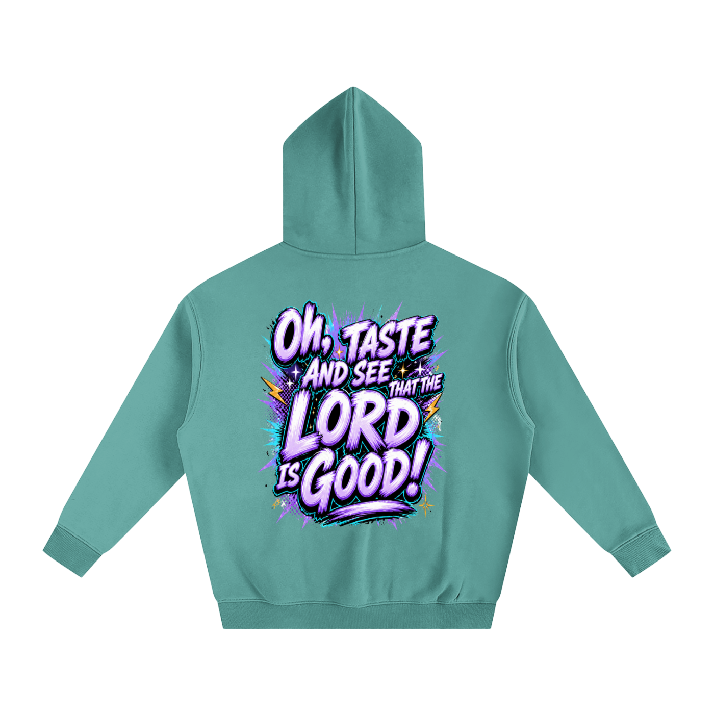 Taste and see Oversize Fleeced Hoodie
