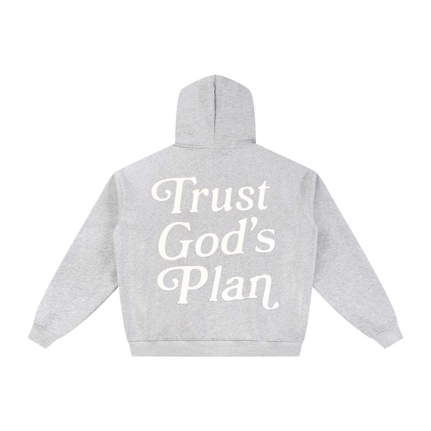 "His Love Never Fails" Essential Fleece Zip-Through Hoodie