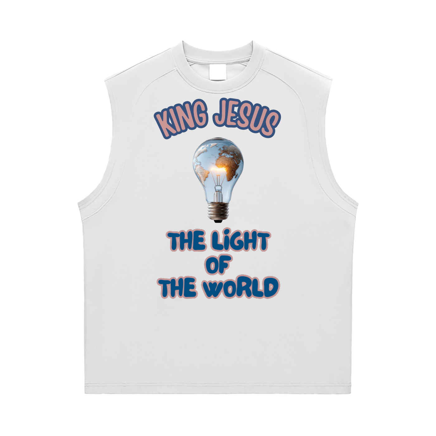 "The light of the world" Sorona Quick-Dry Cooling Tank Top