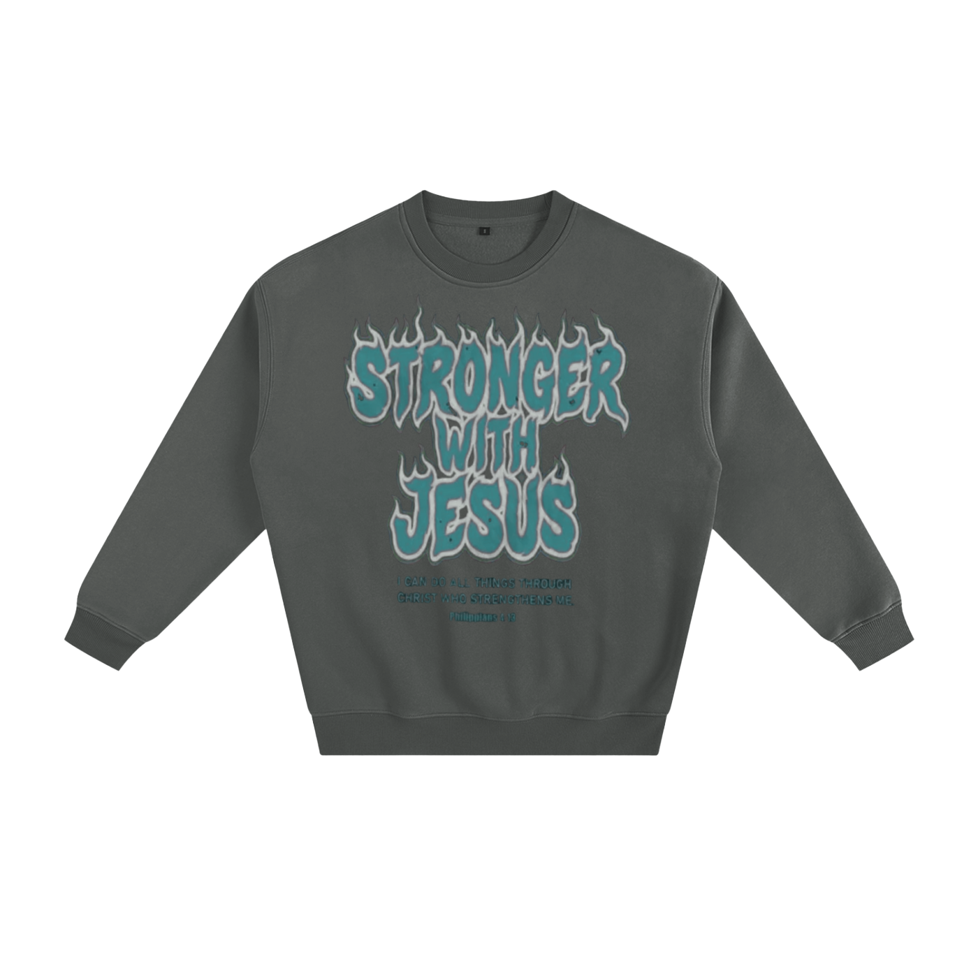 "Stronger" Fleeced Sweatshirt