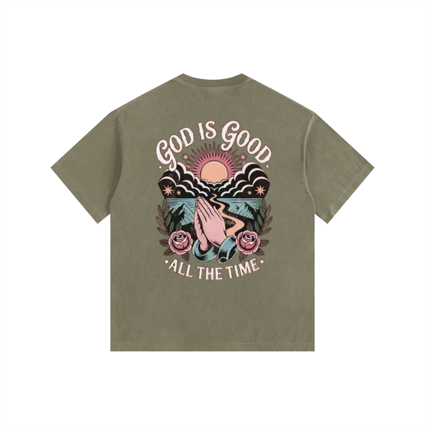 Child of God Vintage Washed Oversized Cotton T-Shirt