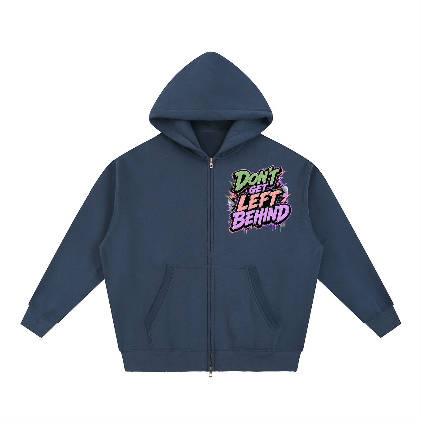 Left Behind/Aliens Essential Oversized Fleece Boxy Hoodie