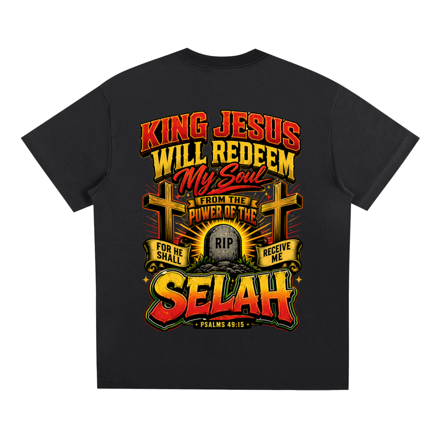 Resurrection and the Life/Selah Sorona Quick-Dry Cooling T-Shirt
