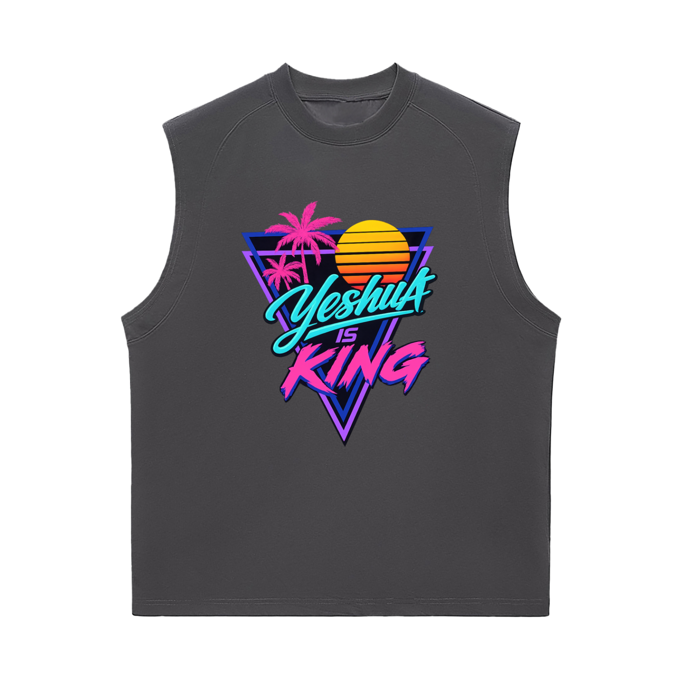 Yeshua is King Sorona Quick-Dry Cooling Tank Top