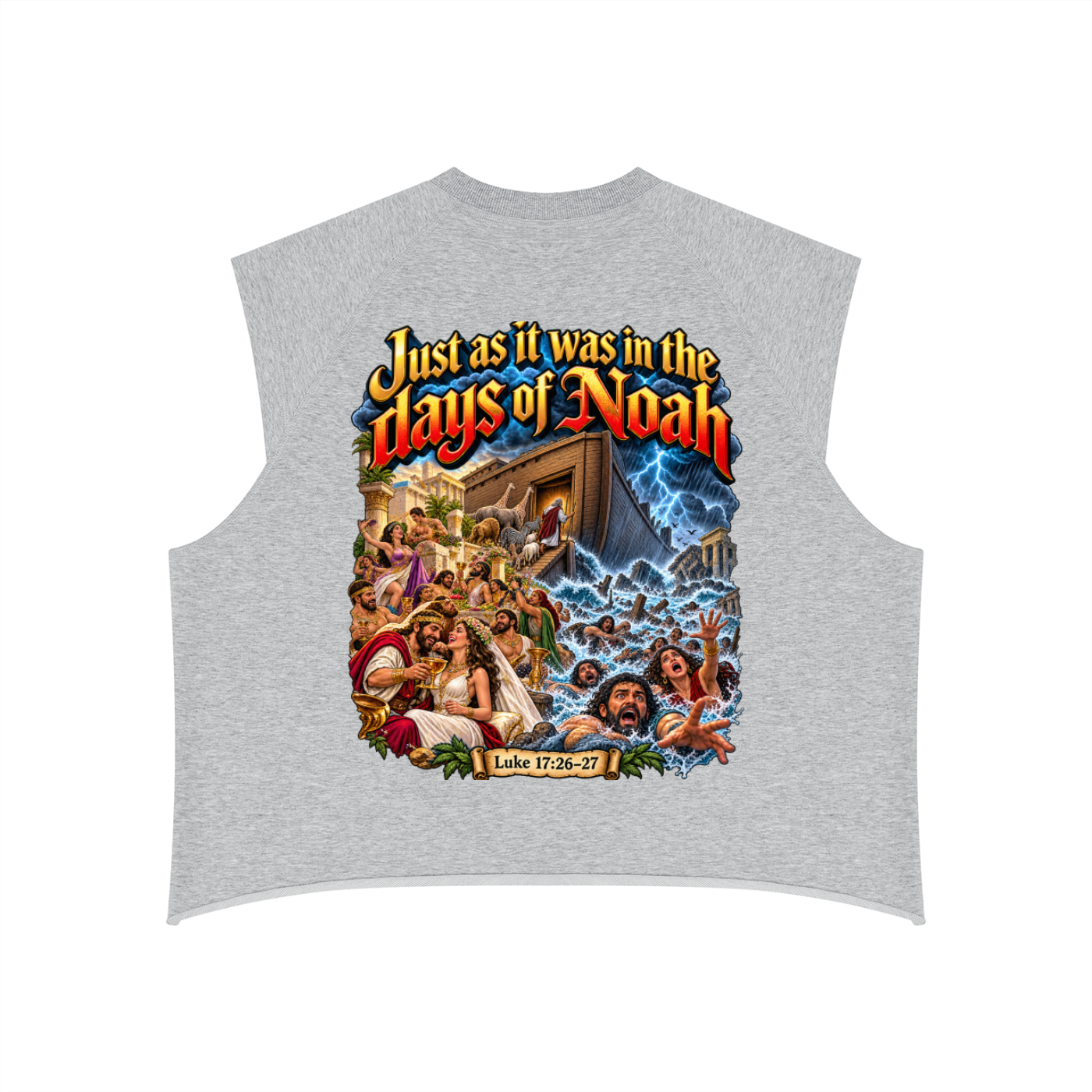 The more things change Men’s Boxy Raw Hem Tank Top