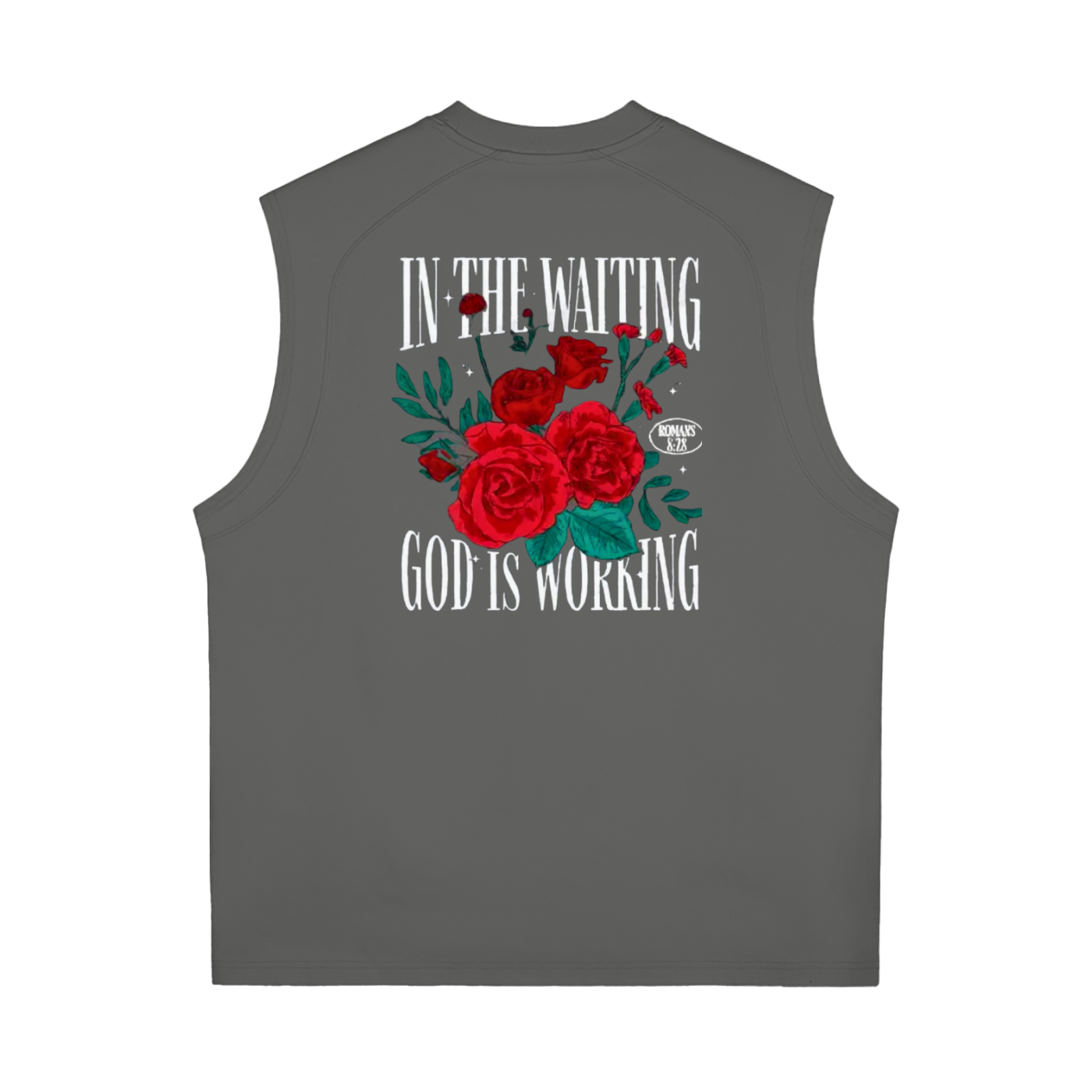 "Romans 8:28" Sorona Quick-Dry Cooling Tank Top