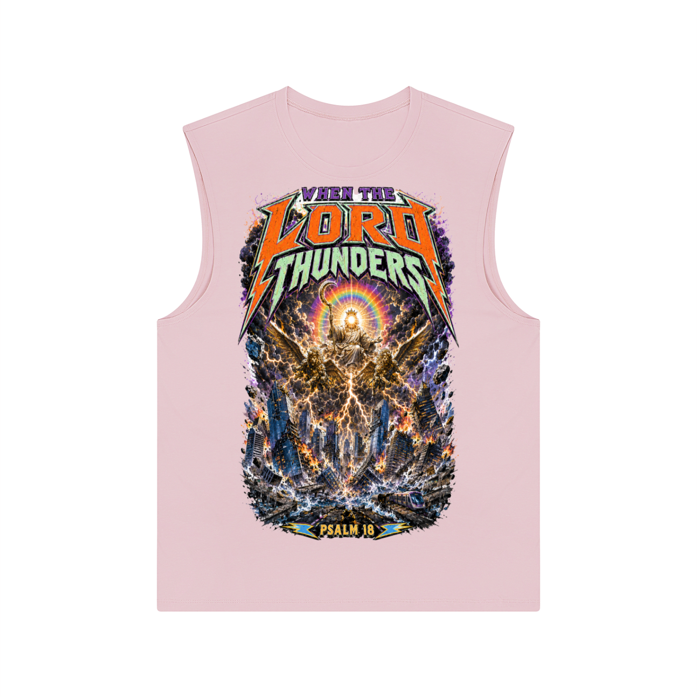 When the LORD thunders Men's Performance Tank Top