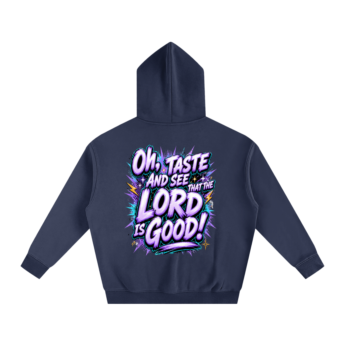 Taste and see Oversize Fleeced Hoodie