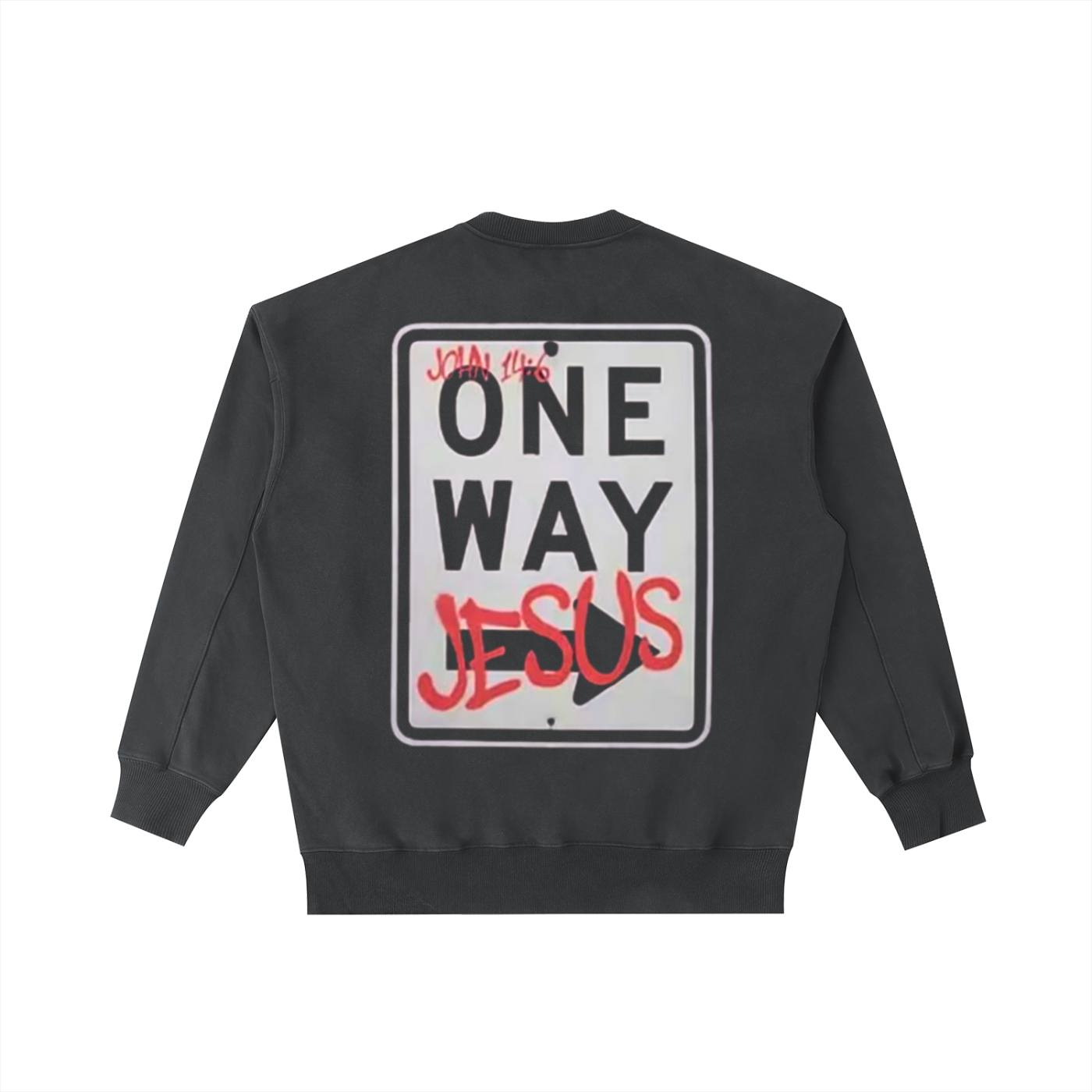Luke 10:19 Vintage Washed Heavyweight Crewneck Sweatshirt