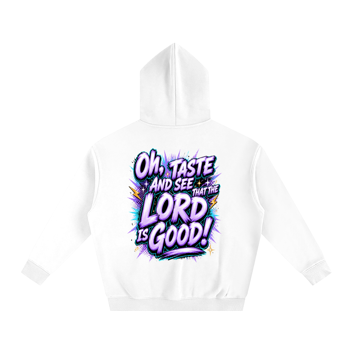 Taste and see Oversize Fleeced Hoodie