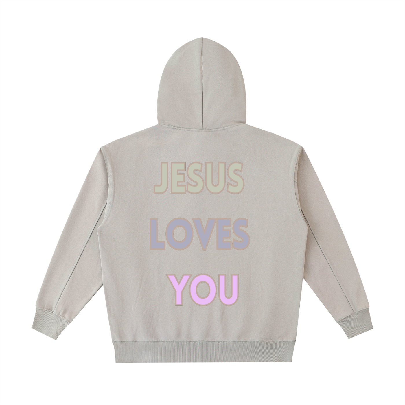 Just Jesus Vintage Washed Heavyweight Hoodie