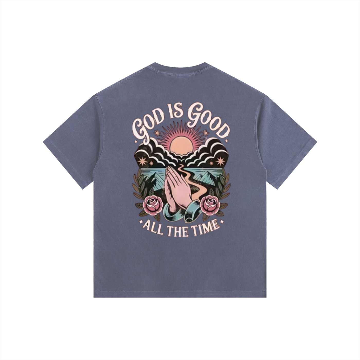 Child of God Vintage Washed Oversized Cotton T-Shirt