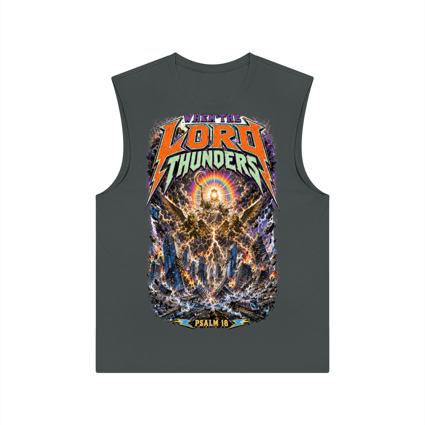 When the LORD thunders Men's Performance Tank Top