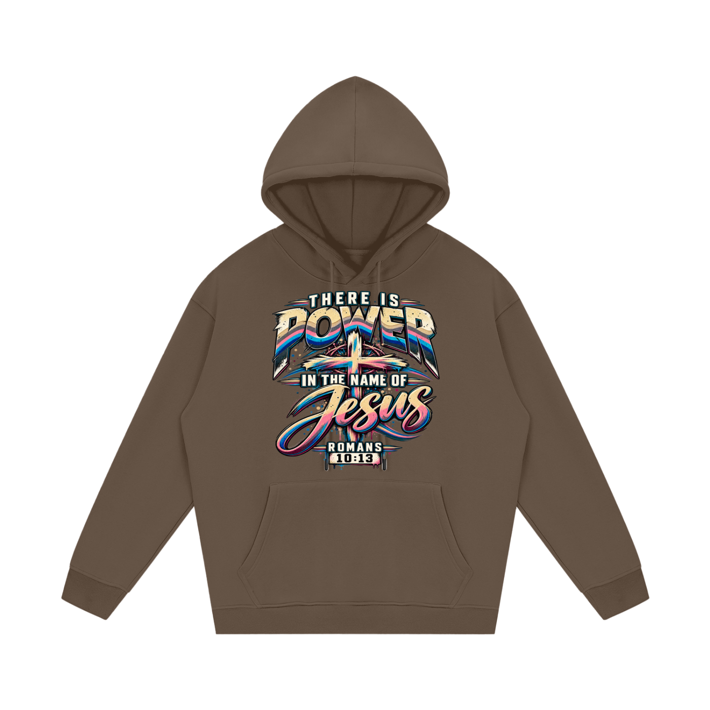 Romans 10:13 Unisex Fleece Hoodie