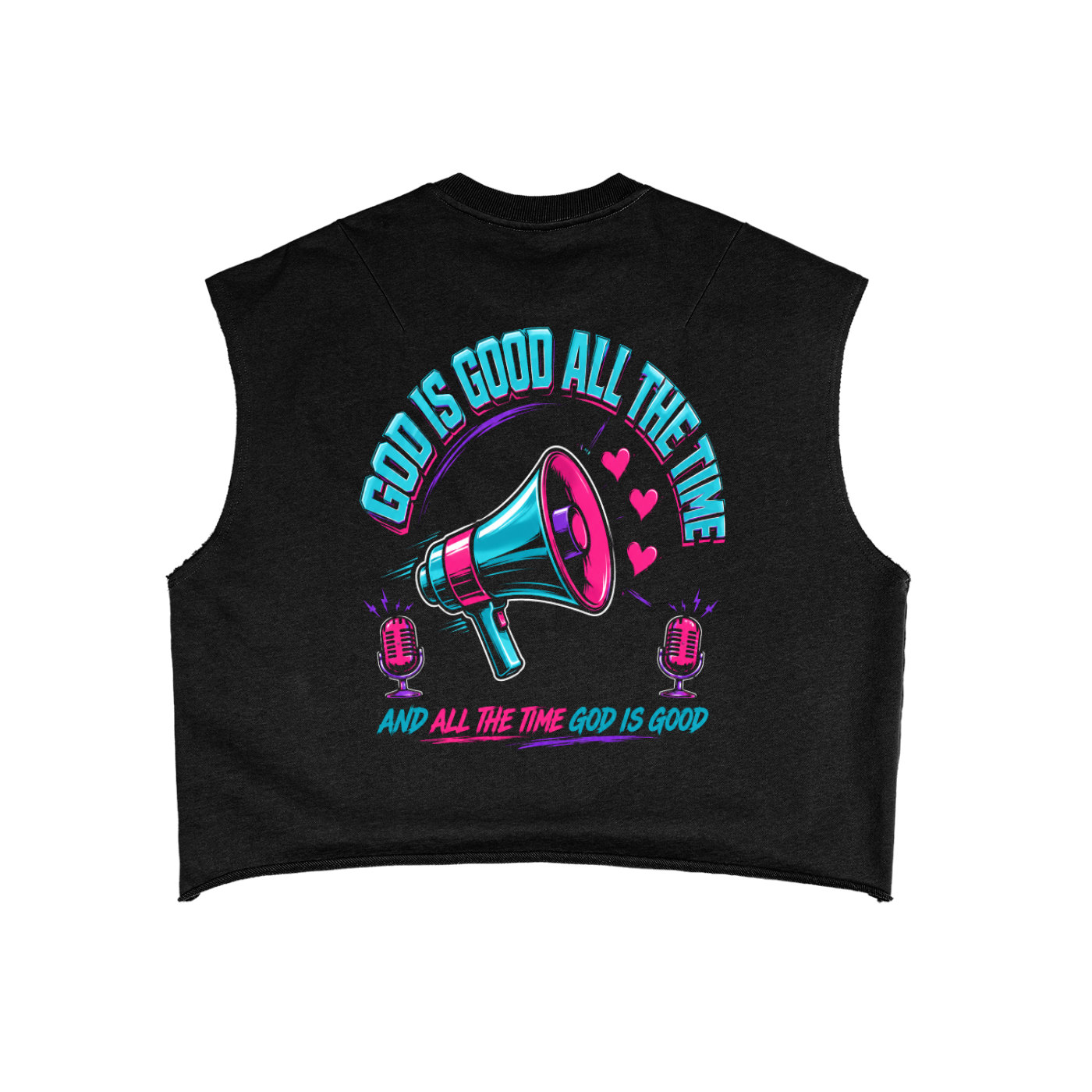 Bless the LORD My Soul French Terry Boxy Tank Top