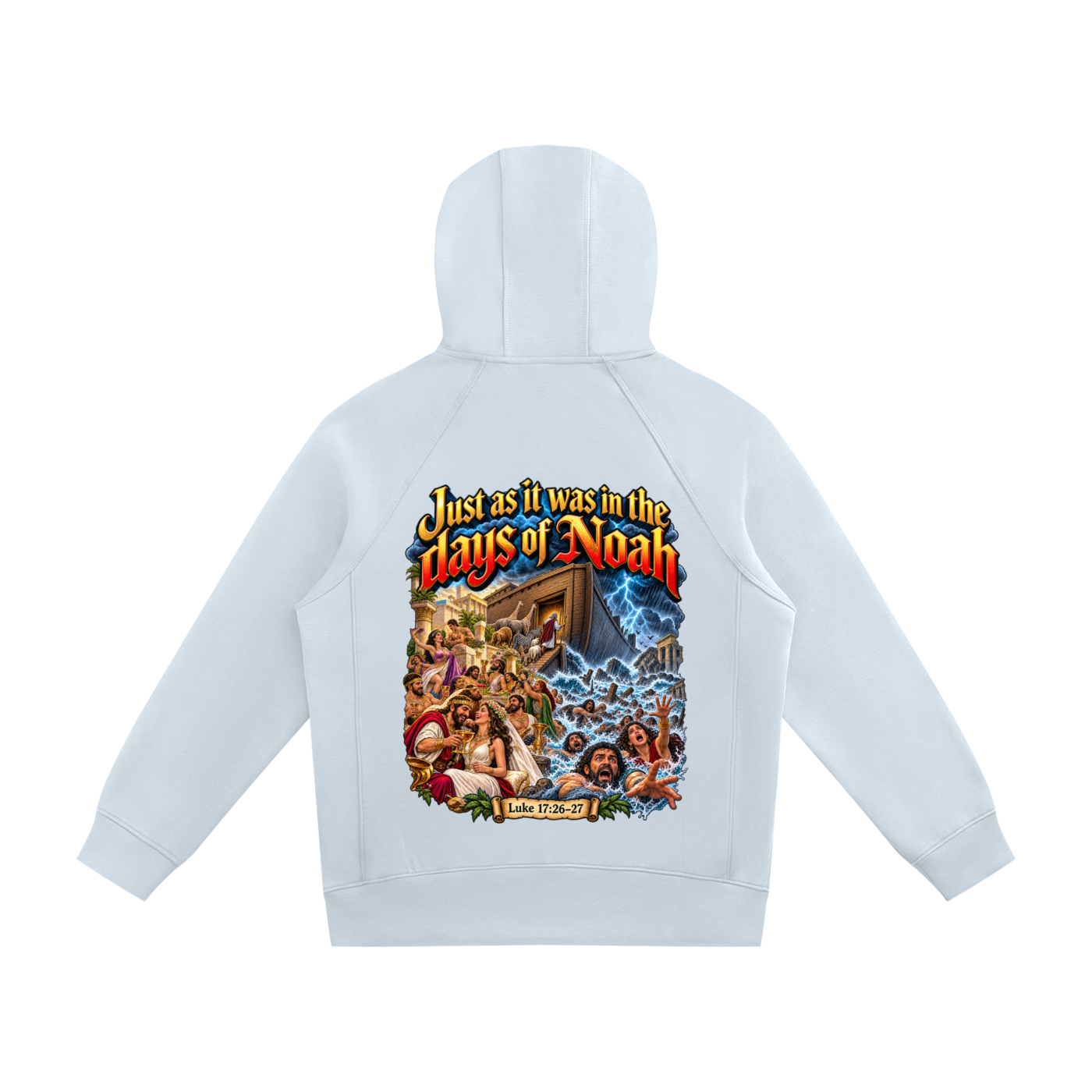 Escape/Days of Noah Unisex Raglan Full Zip Hoodie