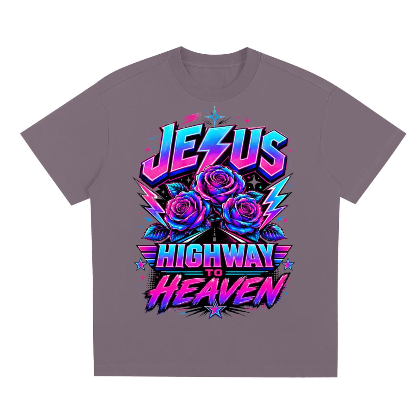 Jesus Highway to Heaven/Preach Sorona Quick-Dry Cooling T-Shirt