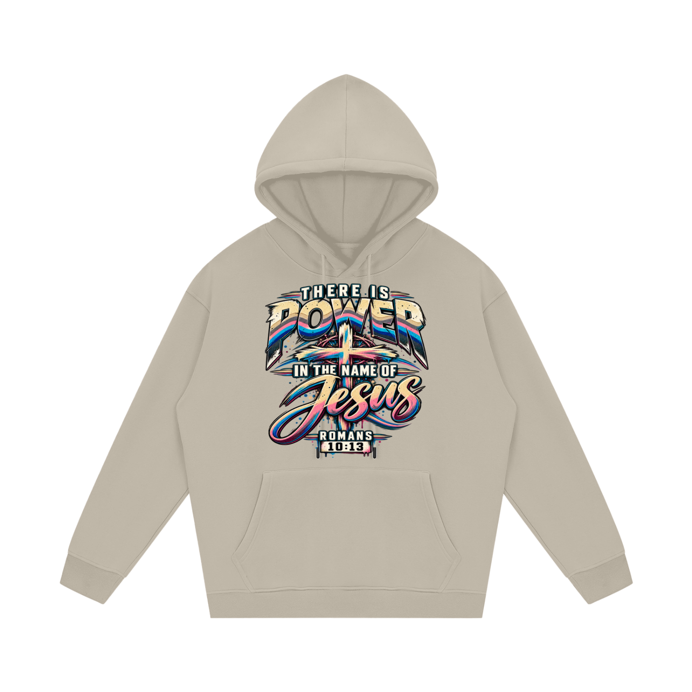 Romans 10:13 Unisex Fleece Hoodie