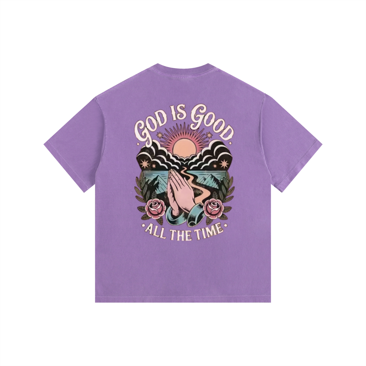 Child of God Vintage Washed Oversized Cotton T-Shirt