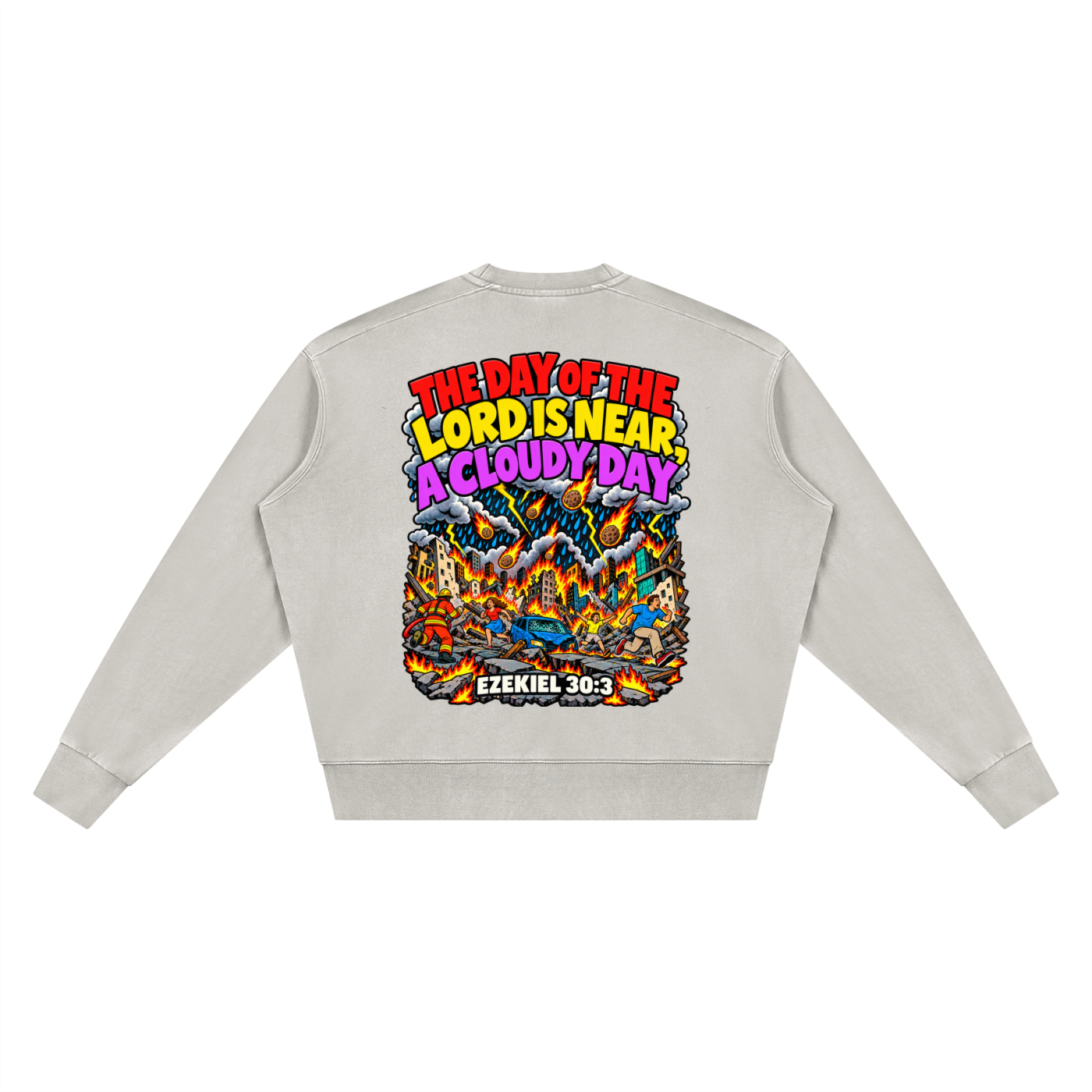 It's almost midnight Unisex Vintage Wash Crewneck Sweatshirt