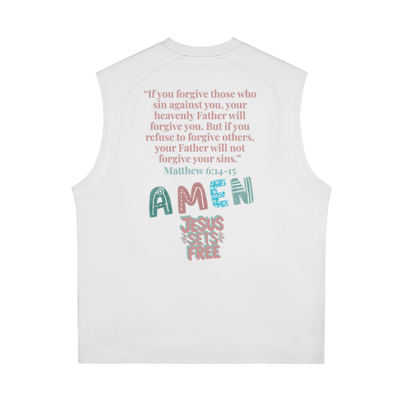 "Forgive" Sorona Quick-Dry Cooling Tank Top