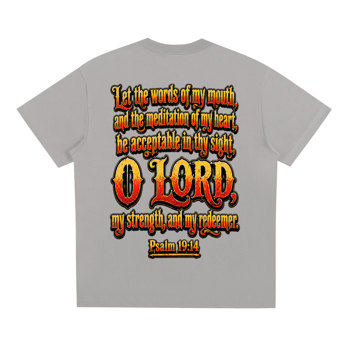 Psalm 19:14 Sorona Quick-Dry Cooling T-Shirt