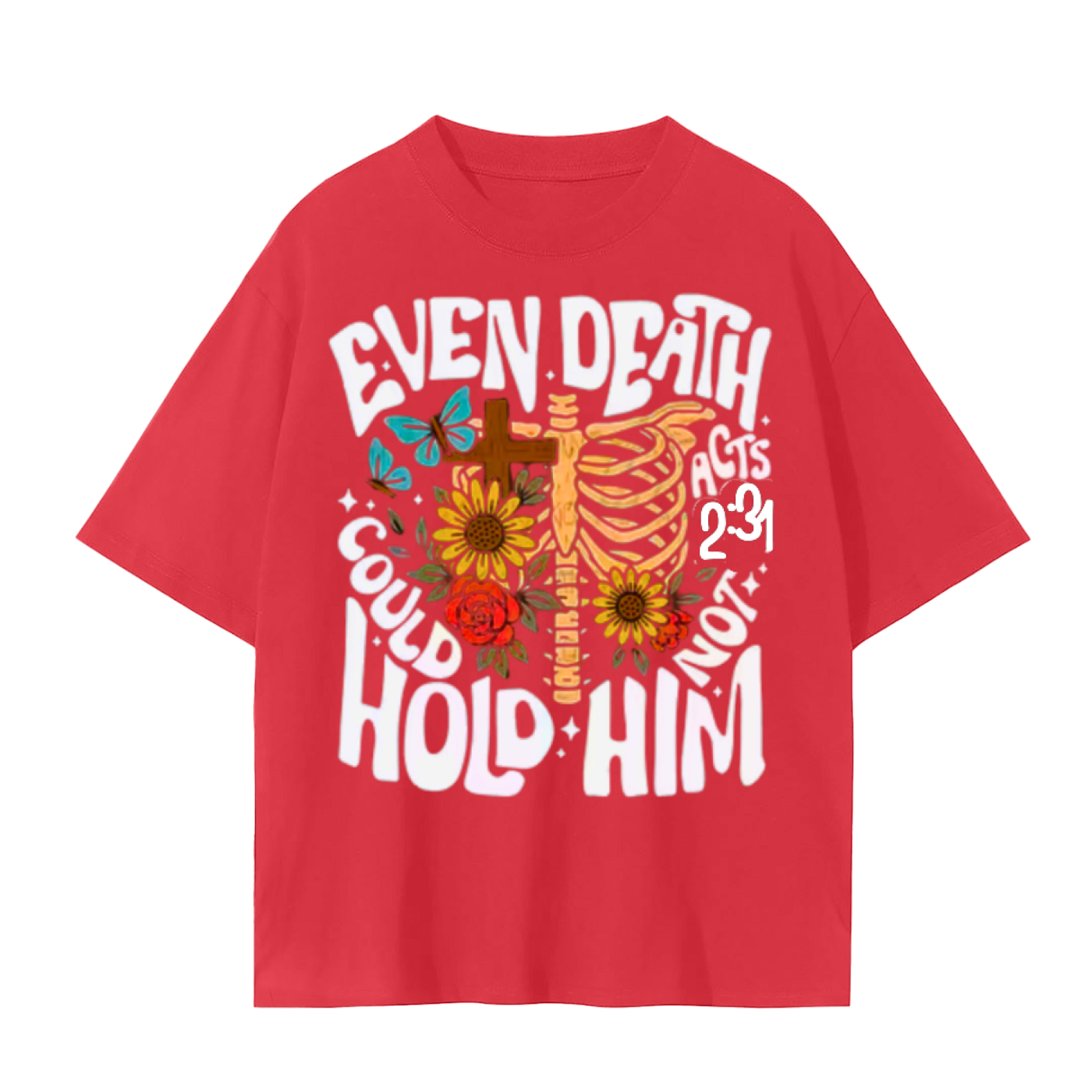 "Acts 2:31" Unisex Seamless T-Shirt