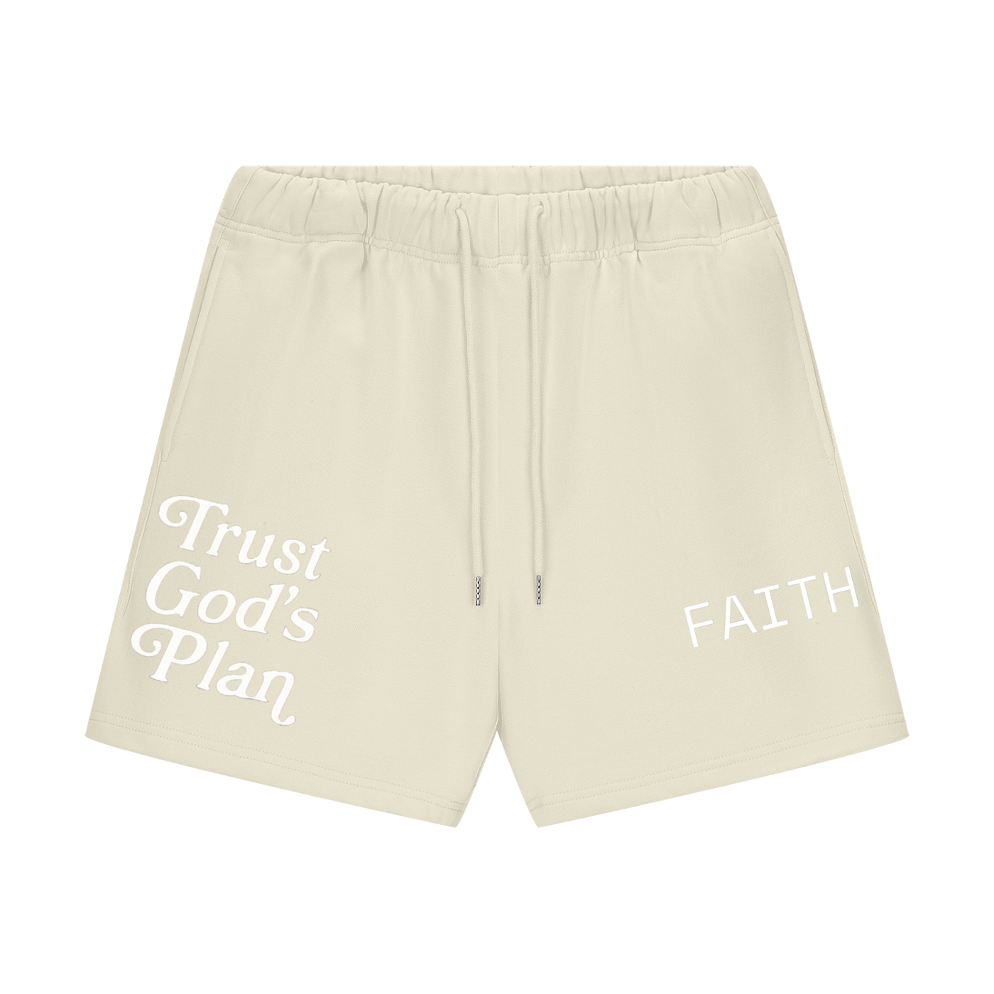 "Faith" Unisex Heavyweight Fleece Loose Fit Shorts