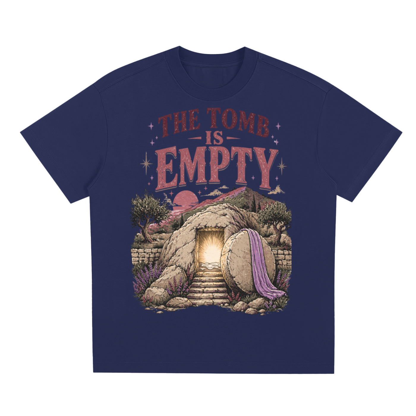 The Tomb is Empty Sorona Quick-Dry Cooling T-Shirt