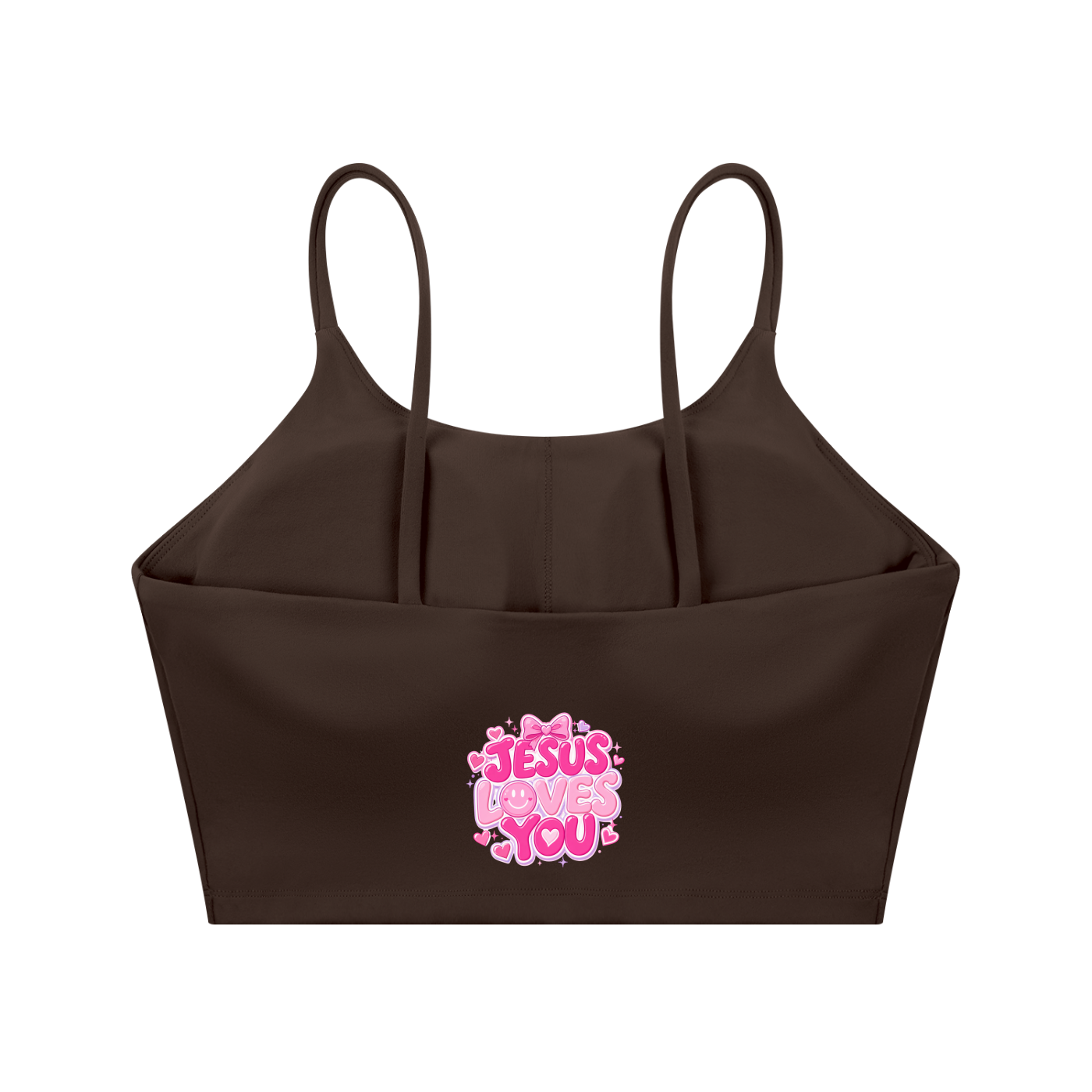 Thank you Spaghetti Strap Yoga Sports Bra