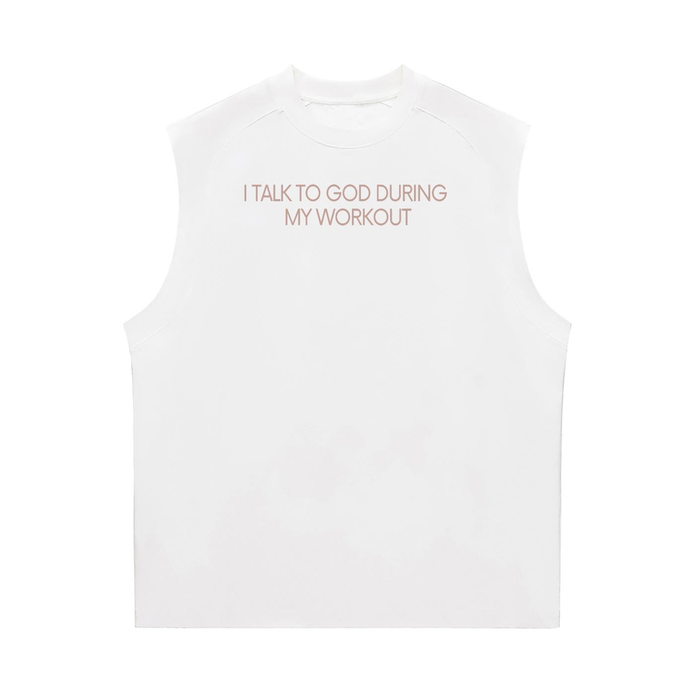 I talk to God Sorona Quick-Dry Cooling Tank Top