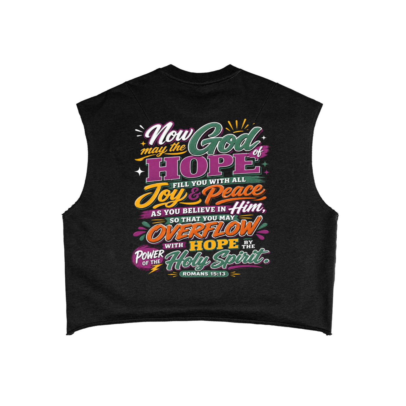 Jesus is King of the Universe French Terry Boxy Tank Top