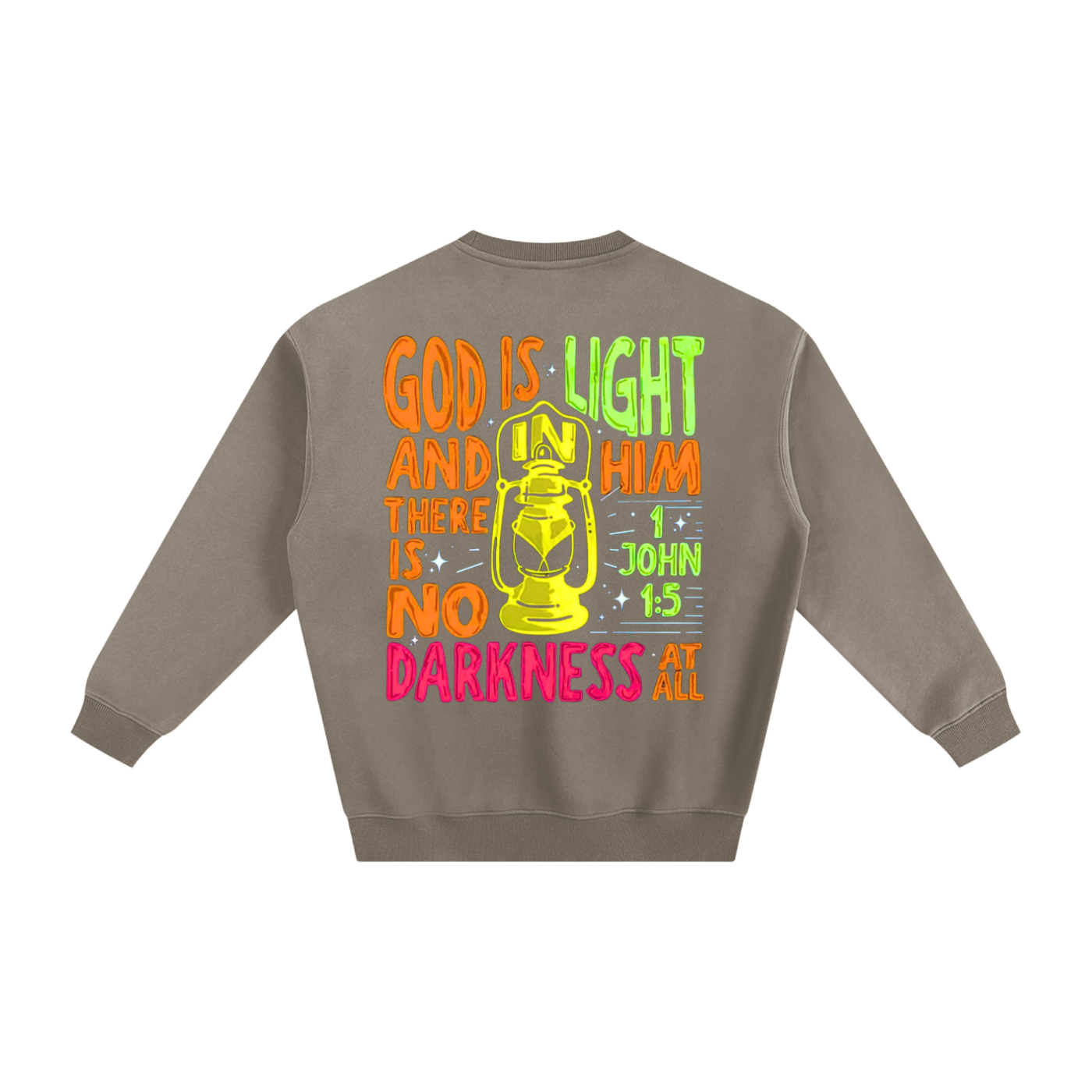 "God is Light" Fleeced Sweatshirt