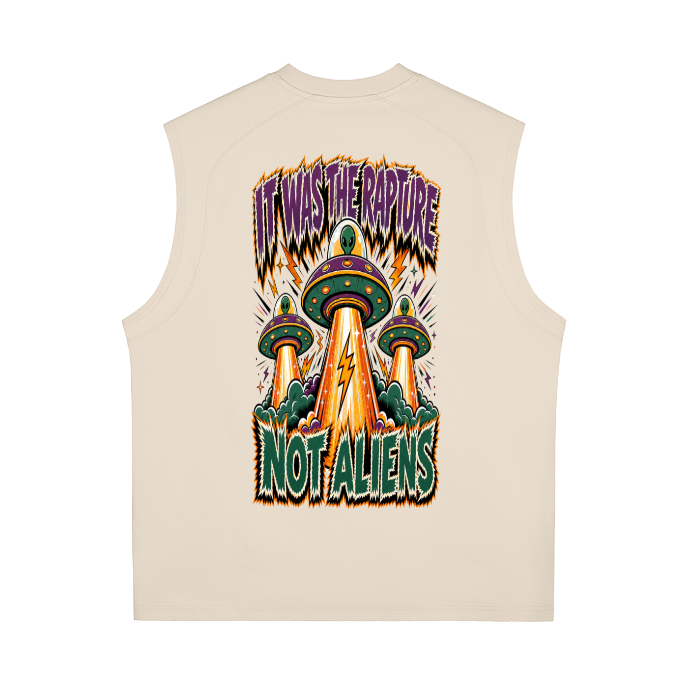 Will You Be Ready/Not Aliens Sorona Quick-Dry Cooling Tank Top
