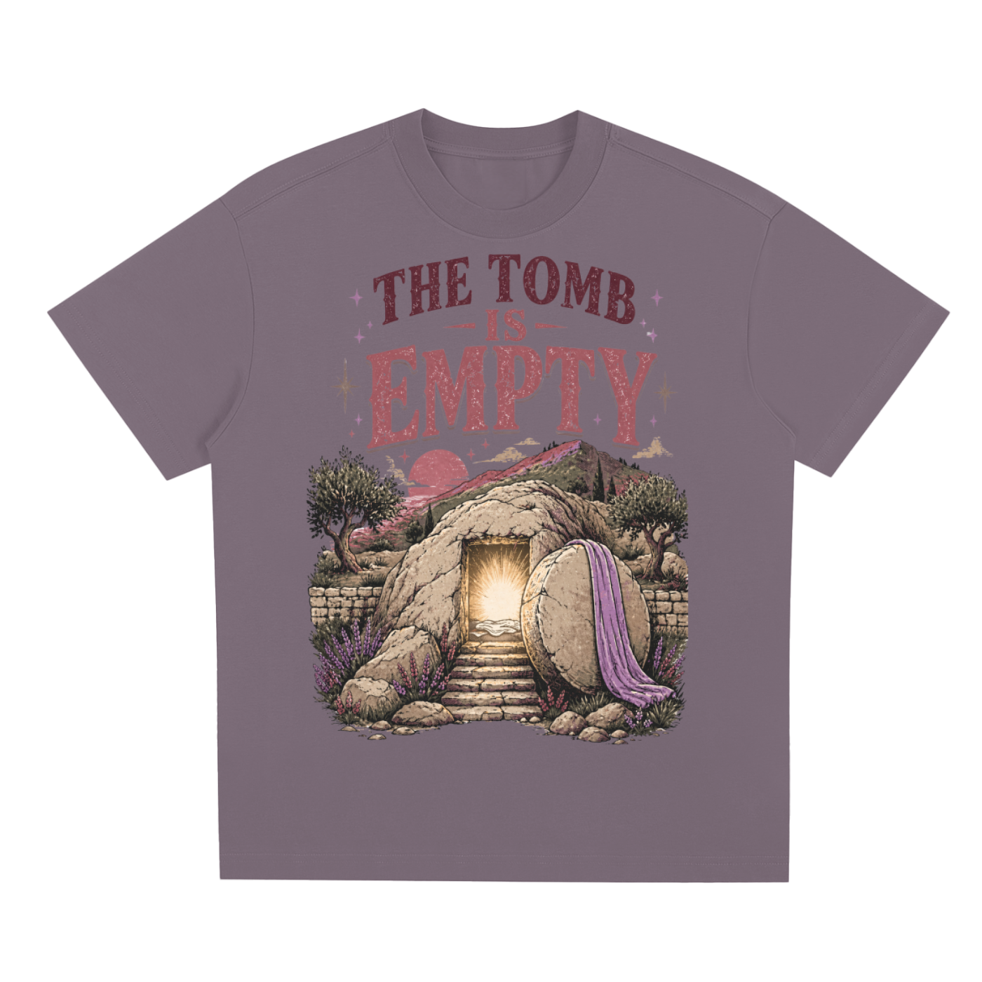 The Tomb is Empty Sorona Quick-Dry Cooling T-Shirt
