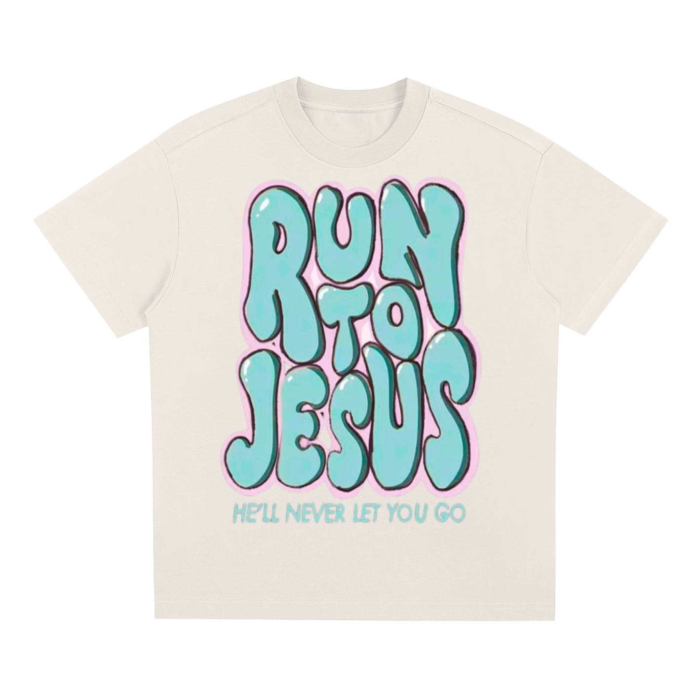 Run to Jesus Sorona Quick-Dry Cooling T-Shirt