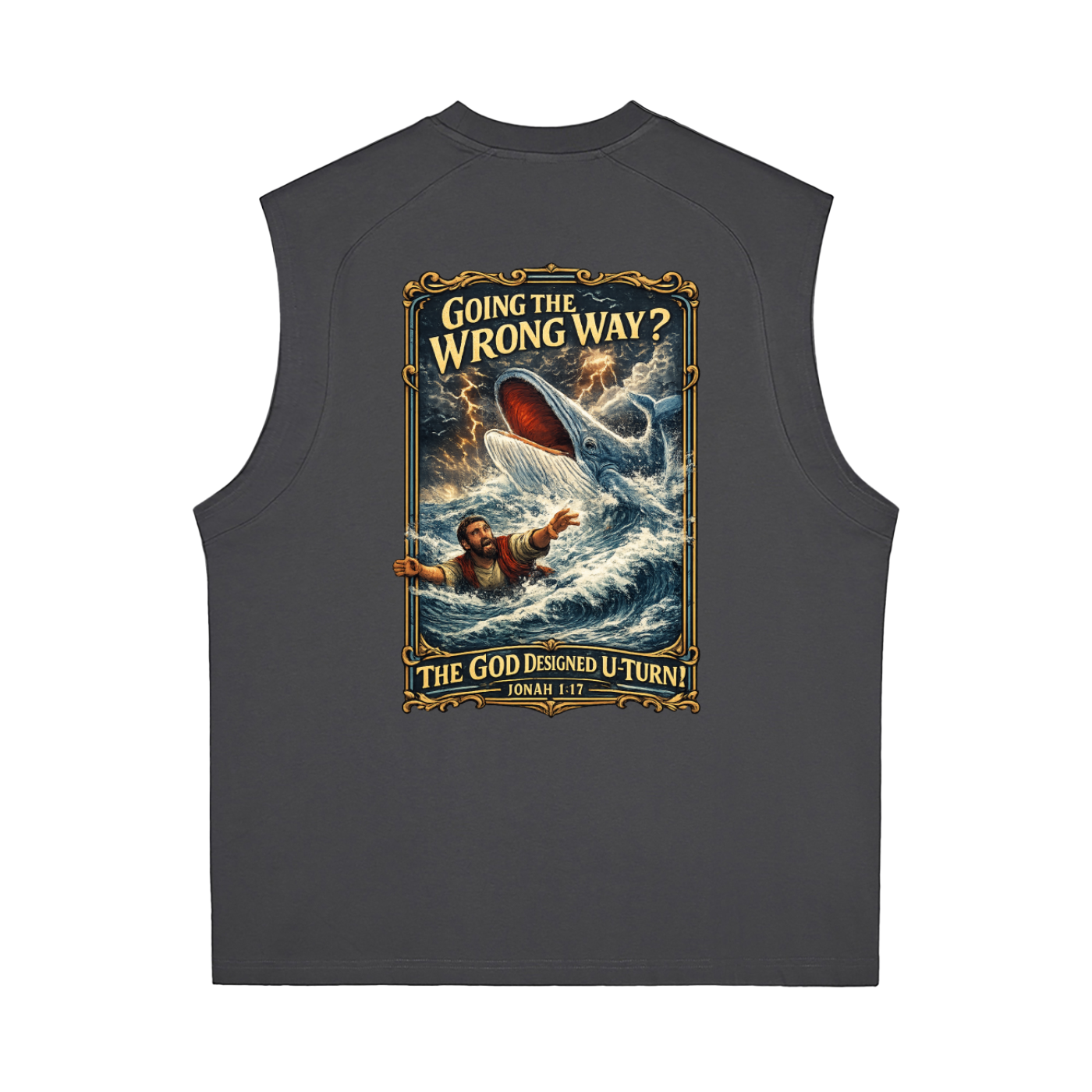 Yeshua is King Sorona Quick-Dry Cooling Tank Top