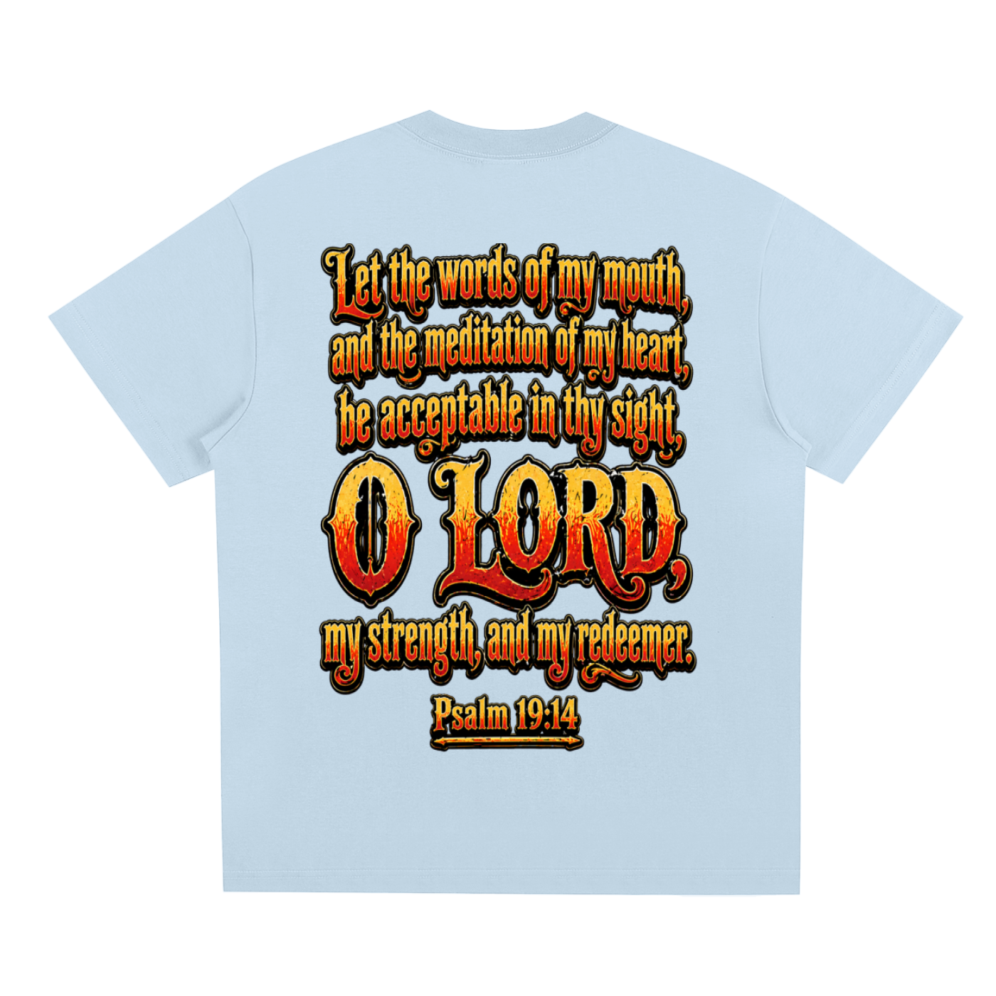 Psalm 19:14 Sorona Quick-Dry Cooling T-Shirt