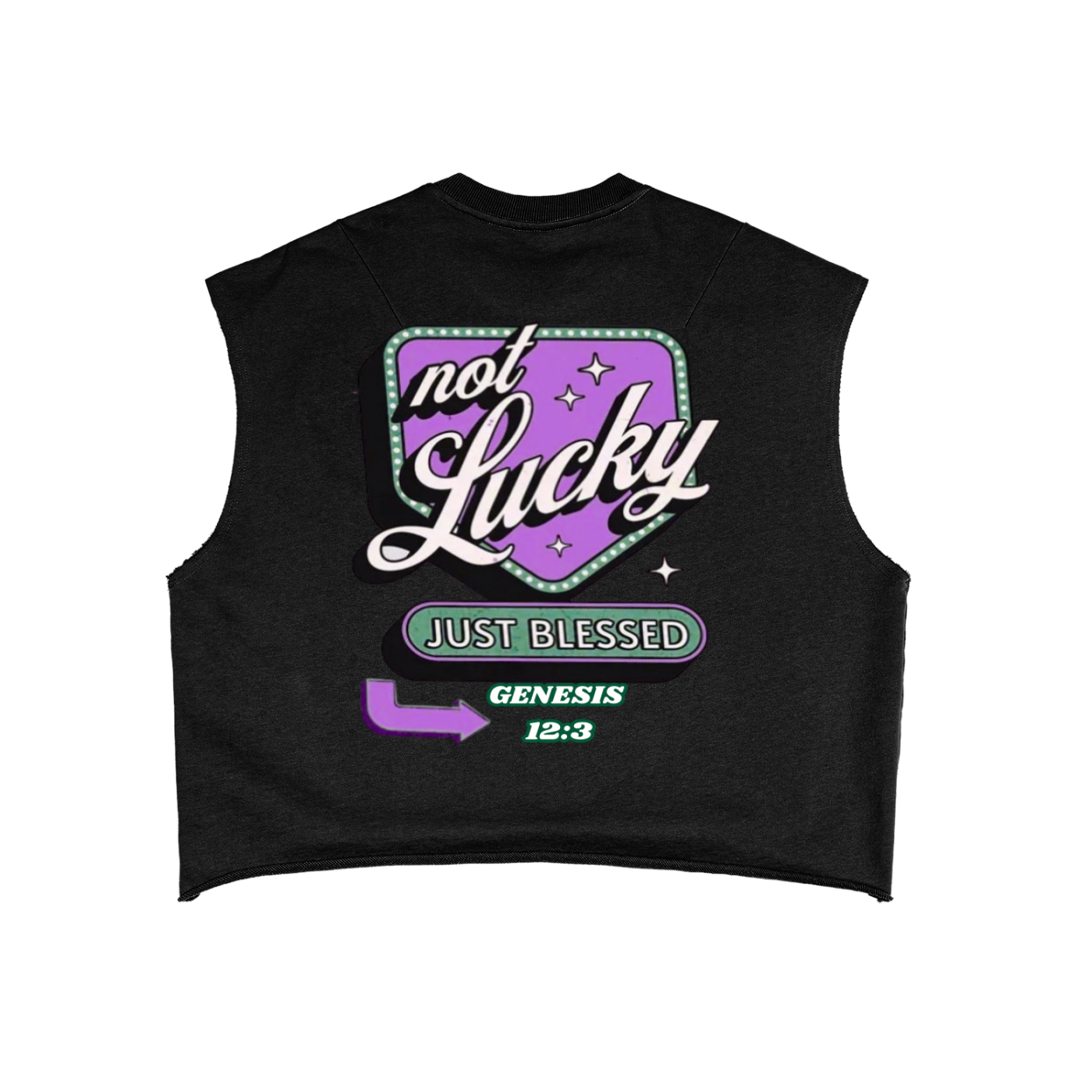 Death Lost French Terry Boxy Tank Top