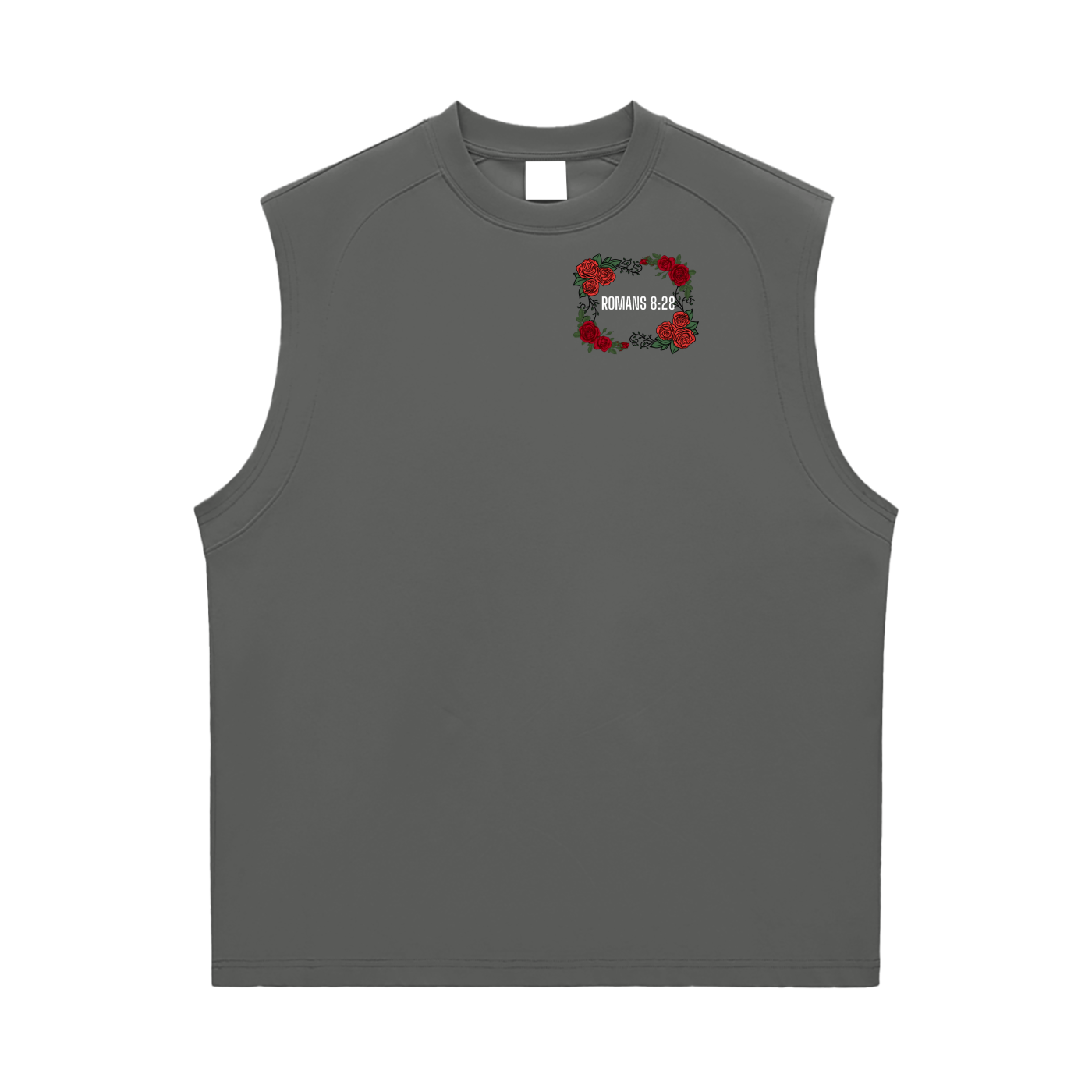 "Romans 8:28" Sorona Quick-Dry Cooling Tank Top