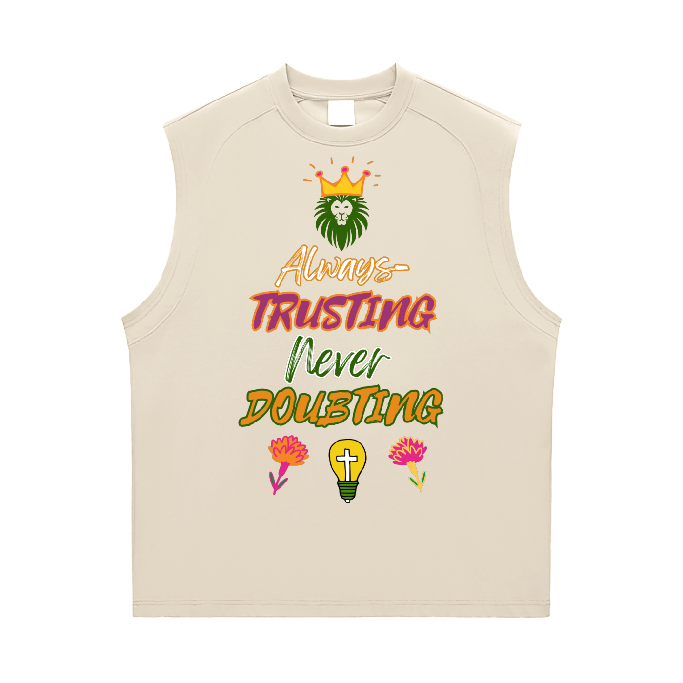 "Always Trusting" Sorona Quick-Dry Cooling Tank Top
