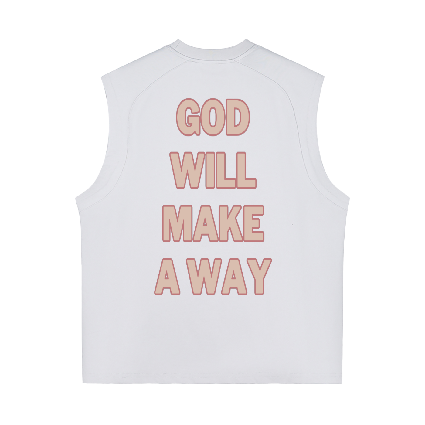 God will make a way Sorona Quick-Dry Cooling Tank Top