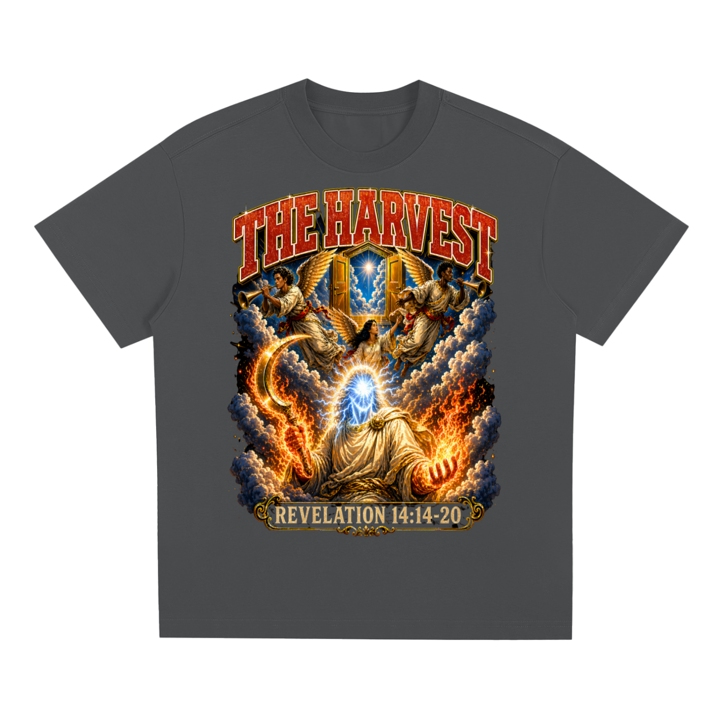 Revelation 14:14-20 Sorona Quick-Dry Cooling T-Shirt