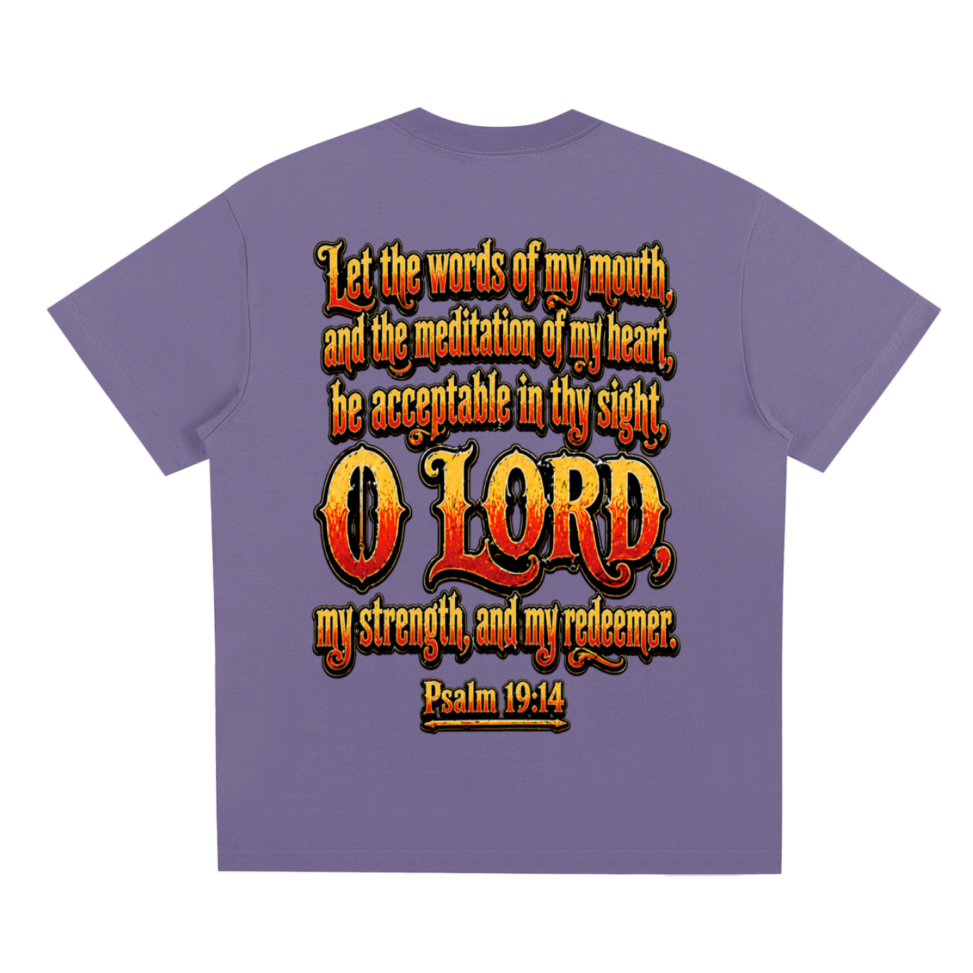 Psalm 19:14 Sorona Quick-Dry Cooling T-Shirt