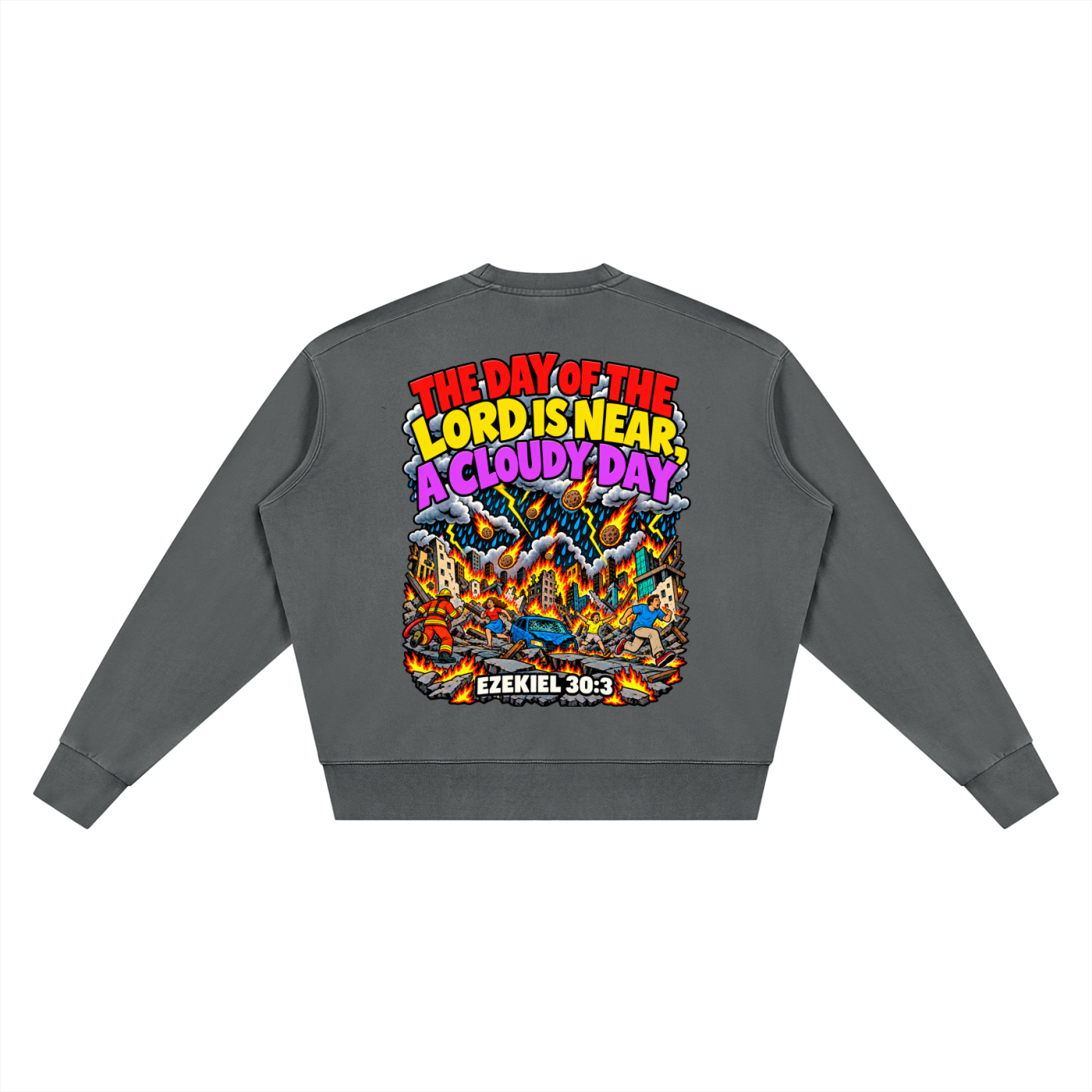 It's almost midnight Unisex Vintage Wash Crewneck Sweatshirt
